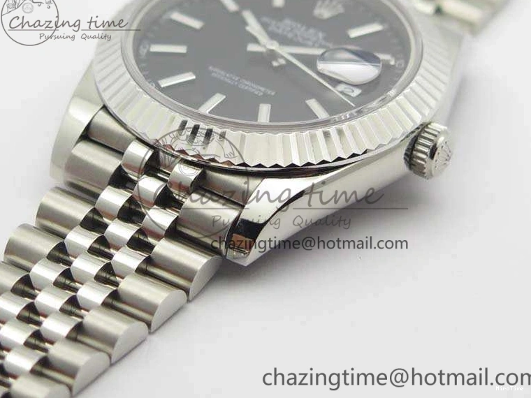 MiroTime 0510 SmartChoice DateJust II 40mm BP Maker Best Edition Black Dial On New Version Jubilee Bracelet A 3538